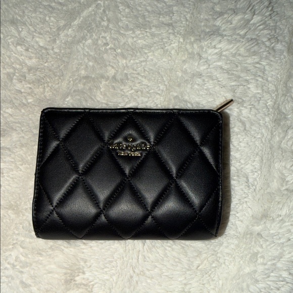 kate spade Handbags - New Kate Spade Black Quilted Wallet